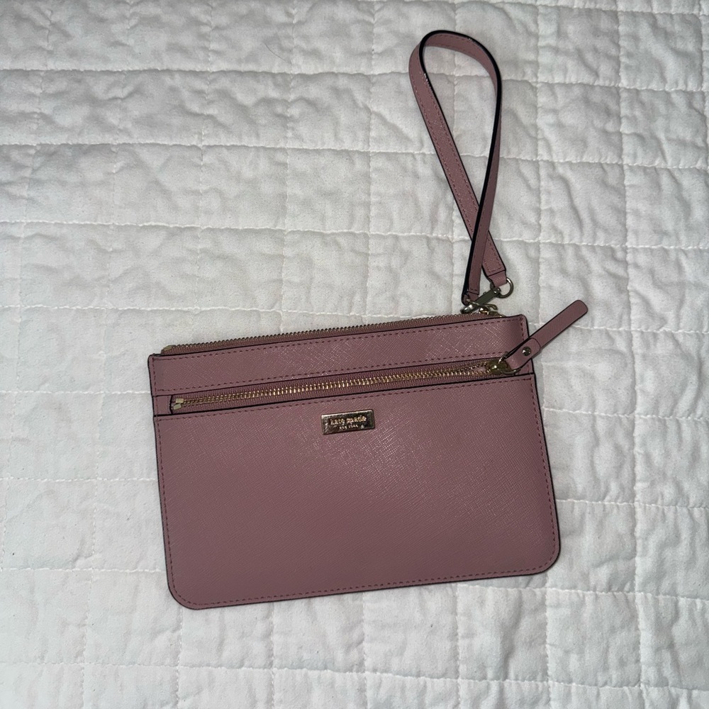 Kate Spade Mauve Pink Wristlet